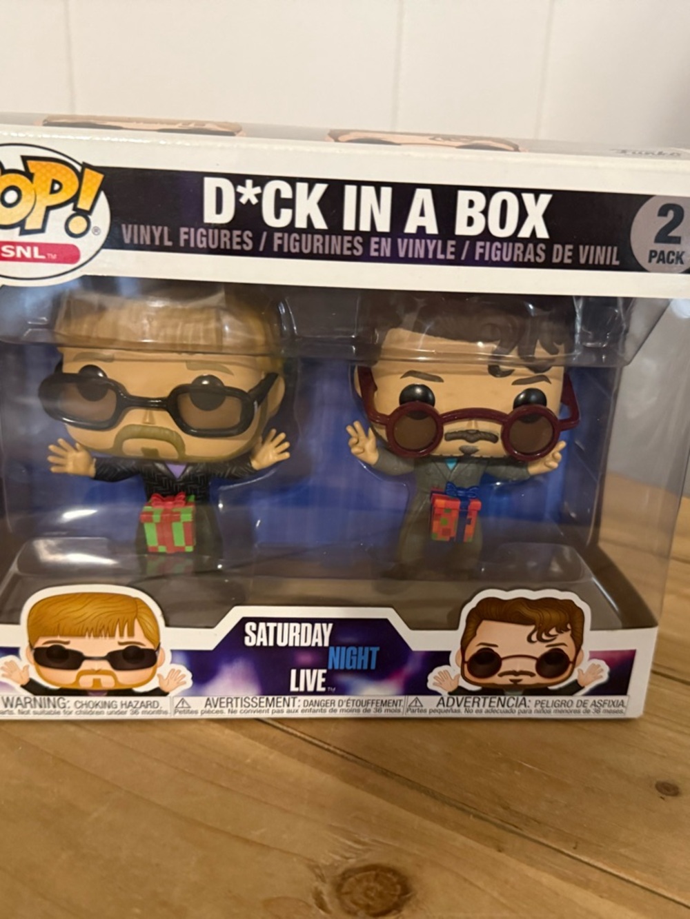 Funko SNL Saturday Night Live Duo — Blue Outfit & Black Sunglasses